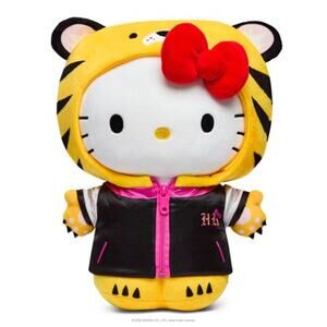 Hello Kitty Interactive Tiger Plush Toy with Removable Jacket